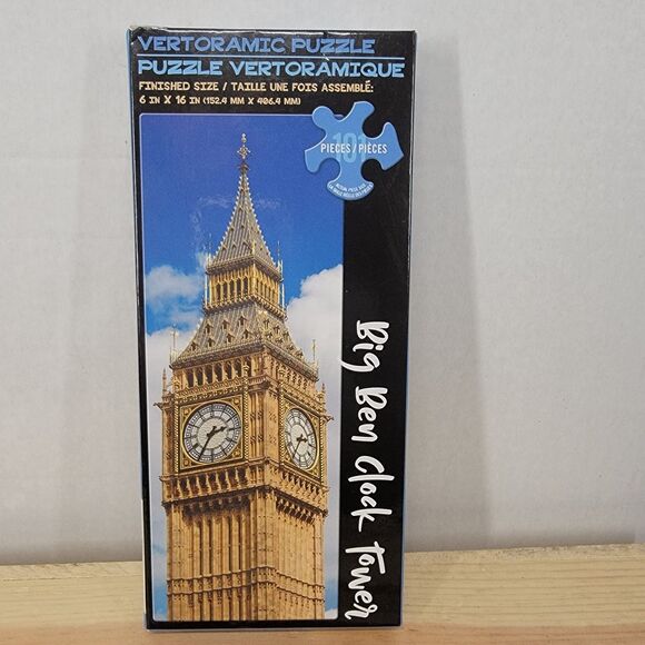 Big Ben Clock Tower Vertoramic 101 Piece Puzzle - Picture 3 of 4